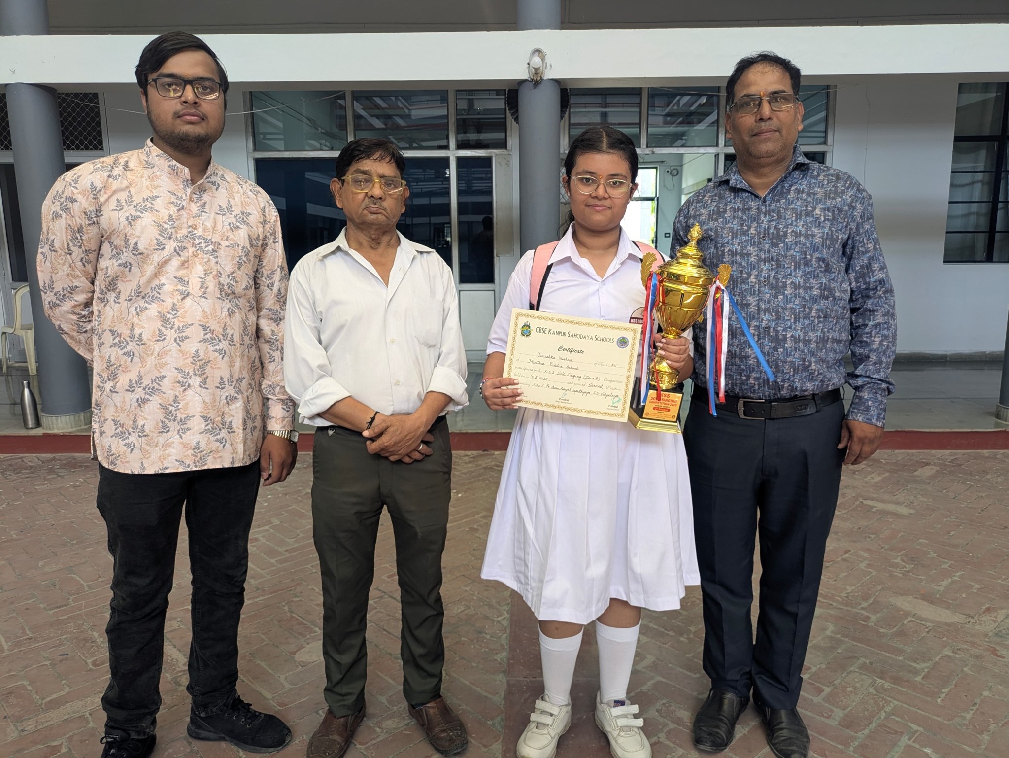 Taniska Mishra has won the KSS solo singing competition