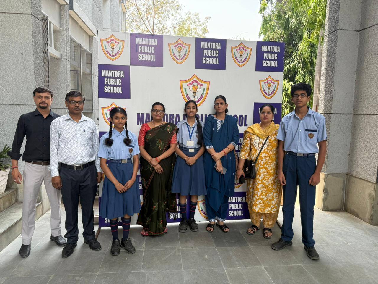Board Results Declaration Celebration With the Directress Ma'am Mrs Rati Gupta