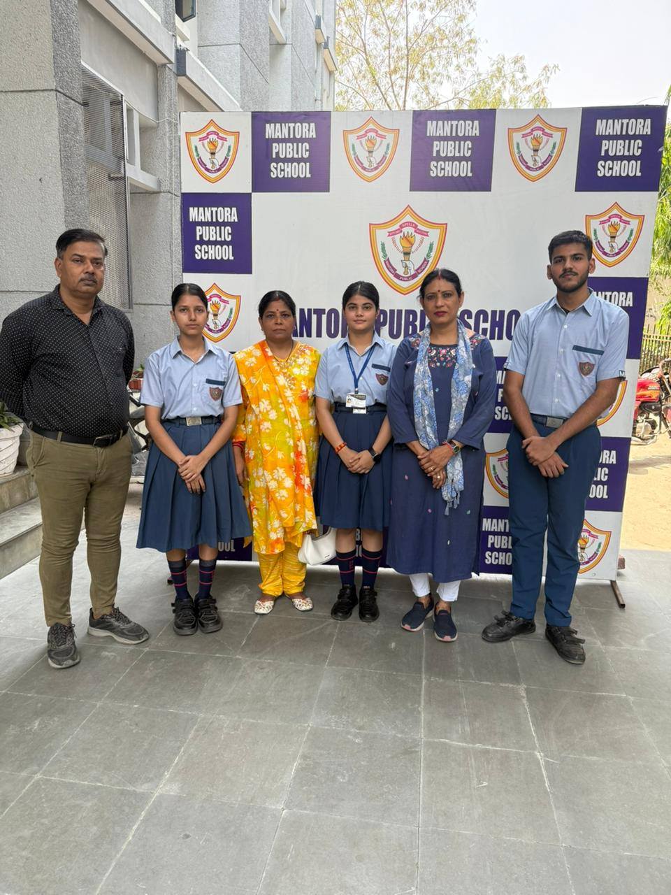 Board Results Declaration Celebration With the Directress Ma'am Mrs Rati Gupta